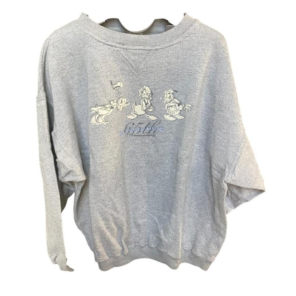 Vintage Disney Donald Duck 65th‎ Anniversary crewneck size womens large